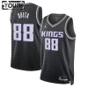 Dres Sacramento Kings Neemias Queta 88 Jordan 2022-23 Statement Edition Crno Swingman - Dječji